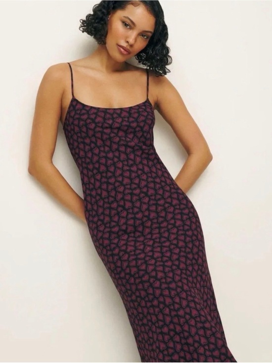 Reformation Dresses & Skirts - Reformation Emerick Hearts Midi Dress